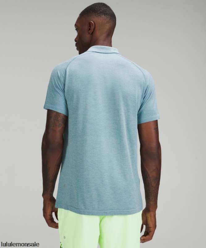 Lululemon Verkauf DELULU733 | Lululemon Deutschland Crest Metal Vent Tech Poloshirt 20